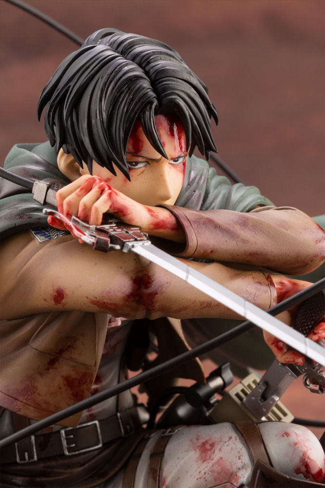 Thumbnail: Attack on Titan - Kotobukiya ARTFX J Levi Ackerman Fortitude ver. 1/7 Figure