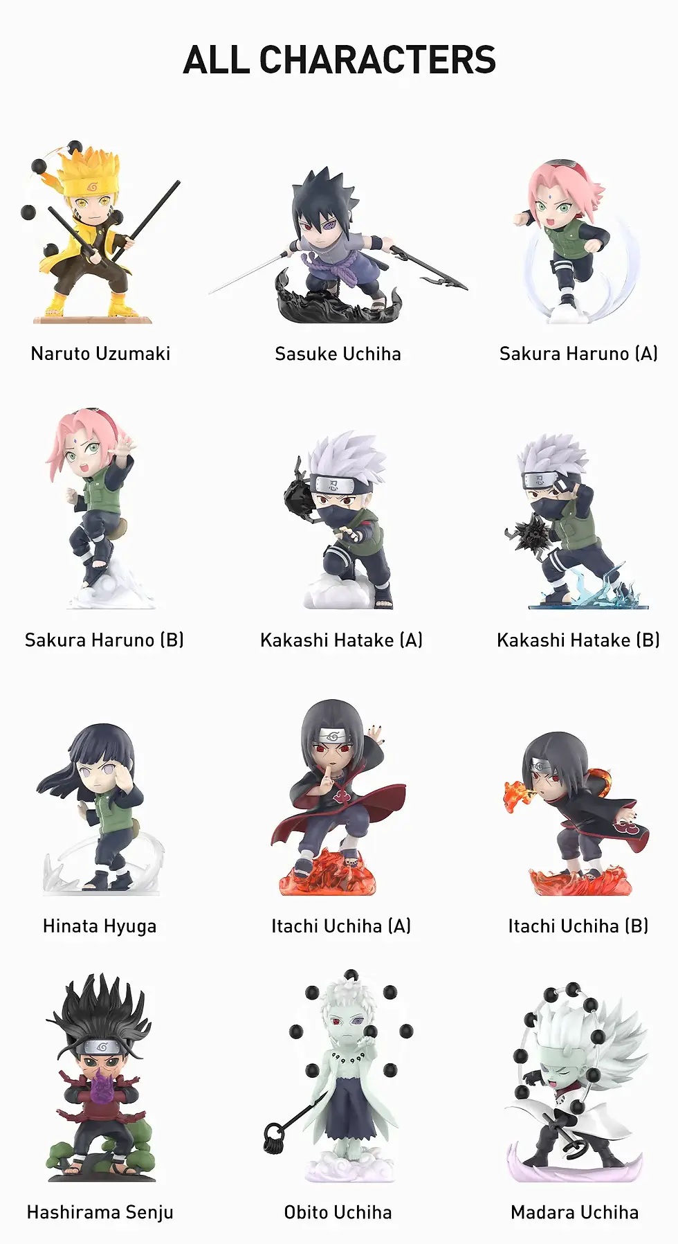 Thumbnail: Naruto Shippuden - POP MART Ninkai Taisen Series Hinata Hyuga Mini Figure