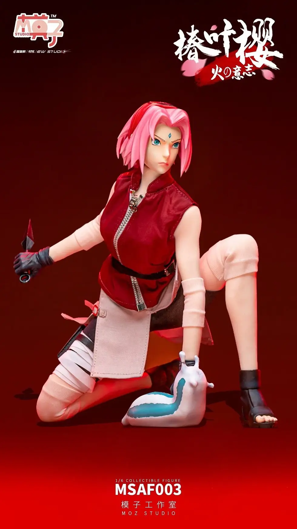 Thumbnail: Naruto Shippuden - Moz Studio MSAF003 Sakura Haruno 1/6 Anime Action Figure