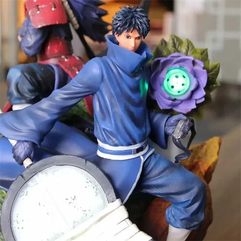 Thumbnail: Naruto Shippuden - SS Style Tobi / Obito & Madara Uchiha 1/7 PVC LED Figure