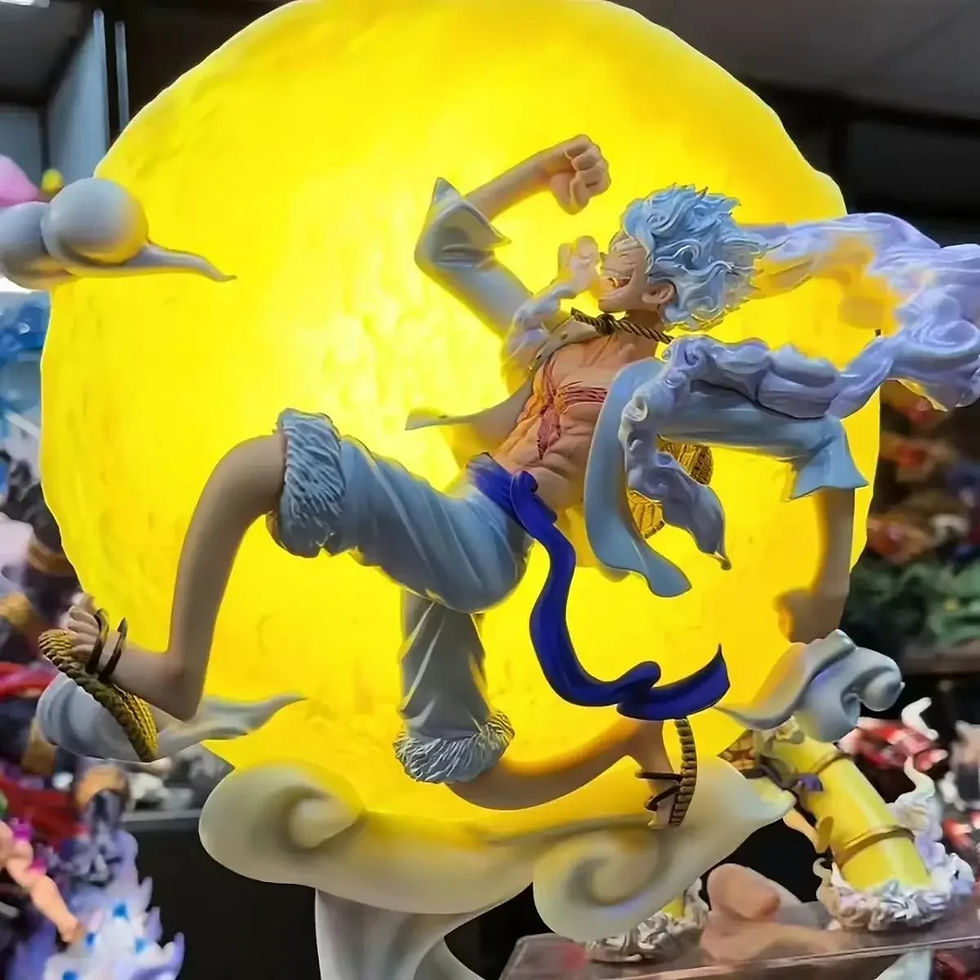 Thumbnail: One Piece - Gear 5 Nika Luffy Moon 28cm LED PVC Anime Figure