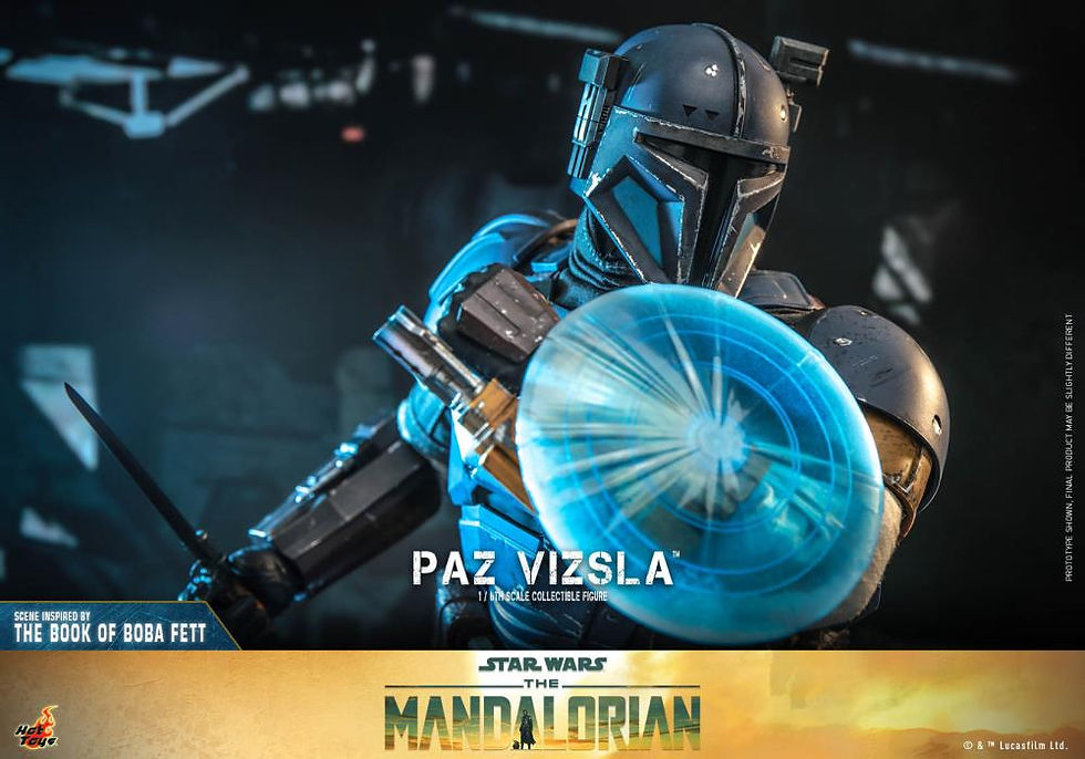 Thumbnail: Star Wars: The Mandalorian - Hot Toys TMS097 Paz Vizsla 1/6 Action Figure