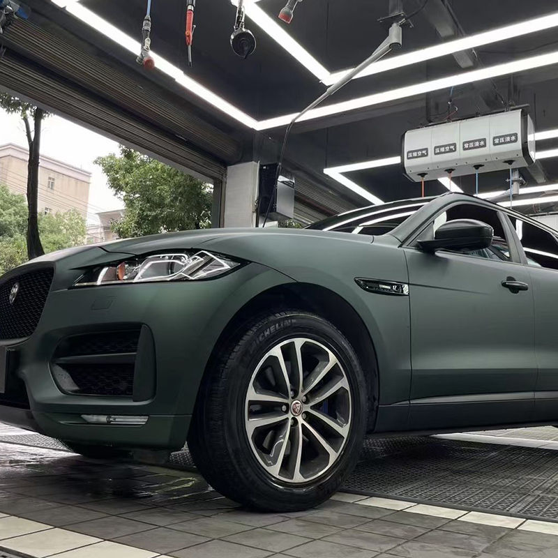 Thumbnail: Matte Dark Green Vinyl Wrap