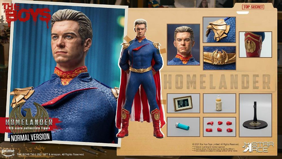 Thumbnail: The Boys - Star Ace Homelander SA0107 1/6 TV Action Figure