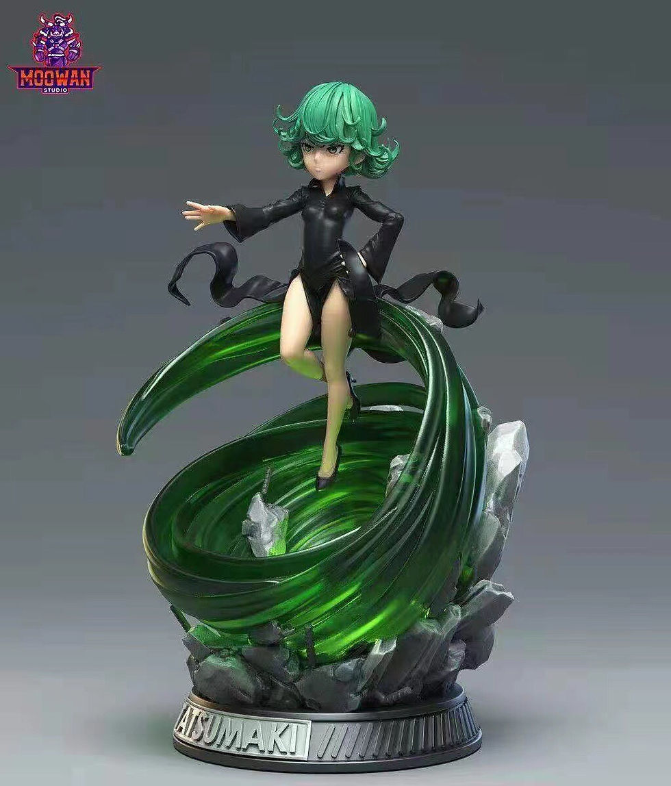 Thumbnail: One-Punch Man - MOOWAN Studio Tatsumaki / Tornado 12cm GK Mini Anime Figure