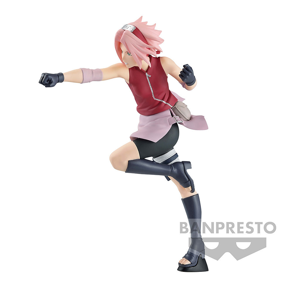 Thumbnail: Naruto Shippuden - Banpresto Vibration Stars Sakura Haruno 16cm PVC Anime Figure