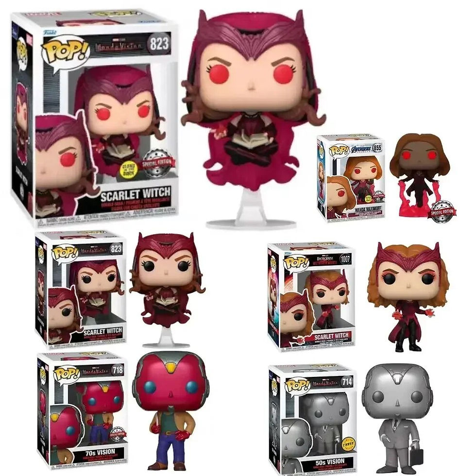 Thumbnail: Marvel WandaVison - Scarlet Witch #823 Replica Pop! Vinyl Figure