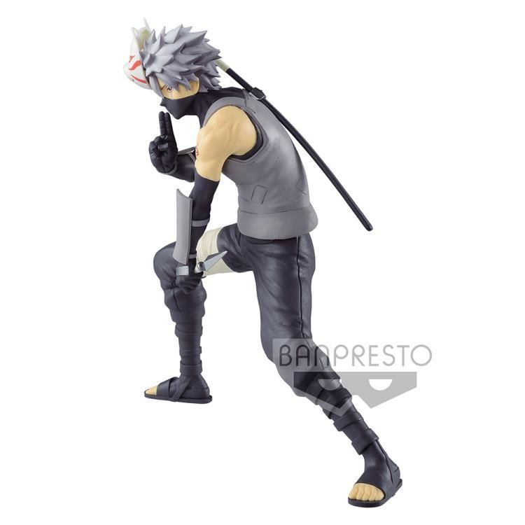 Thumbnail: Naruto Shippuden - Banpresto Vibration Stars Kakashi Hatake II 18cm Anime Figure