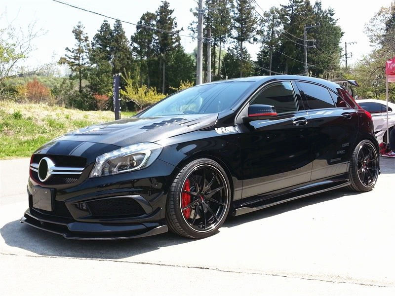 Thumbnail: Mercedes A-Class W176 - Varis Style Bonnet