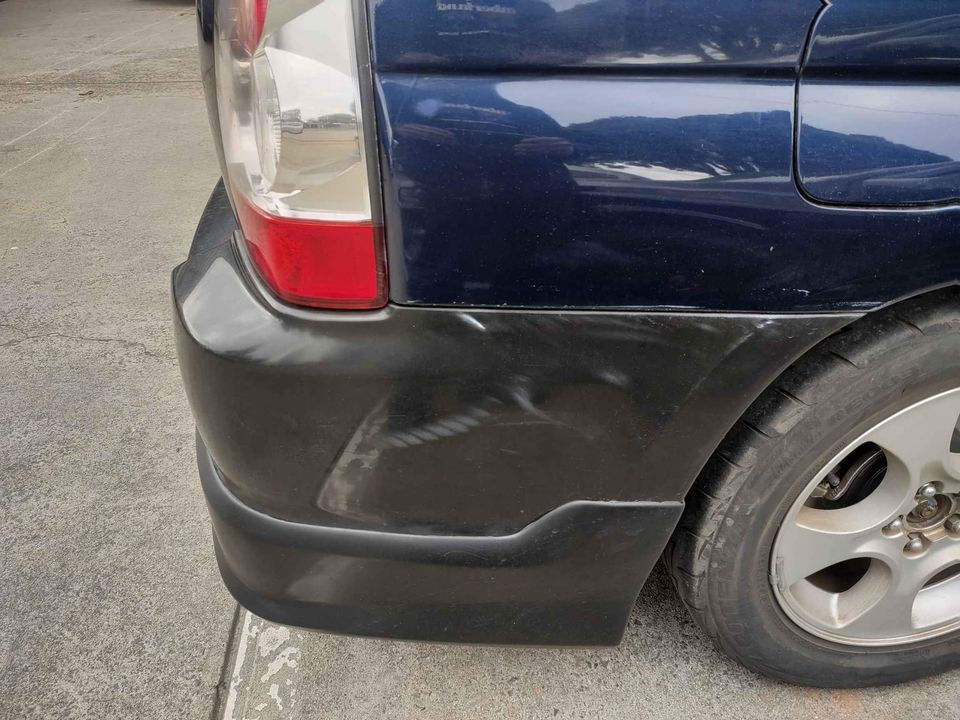 Thumbnail: STI Style Rear Bumper For Subaru Forester SG 05-07
