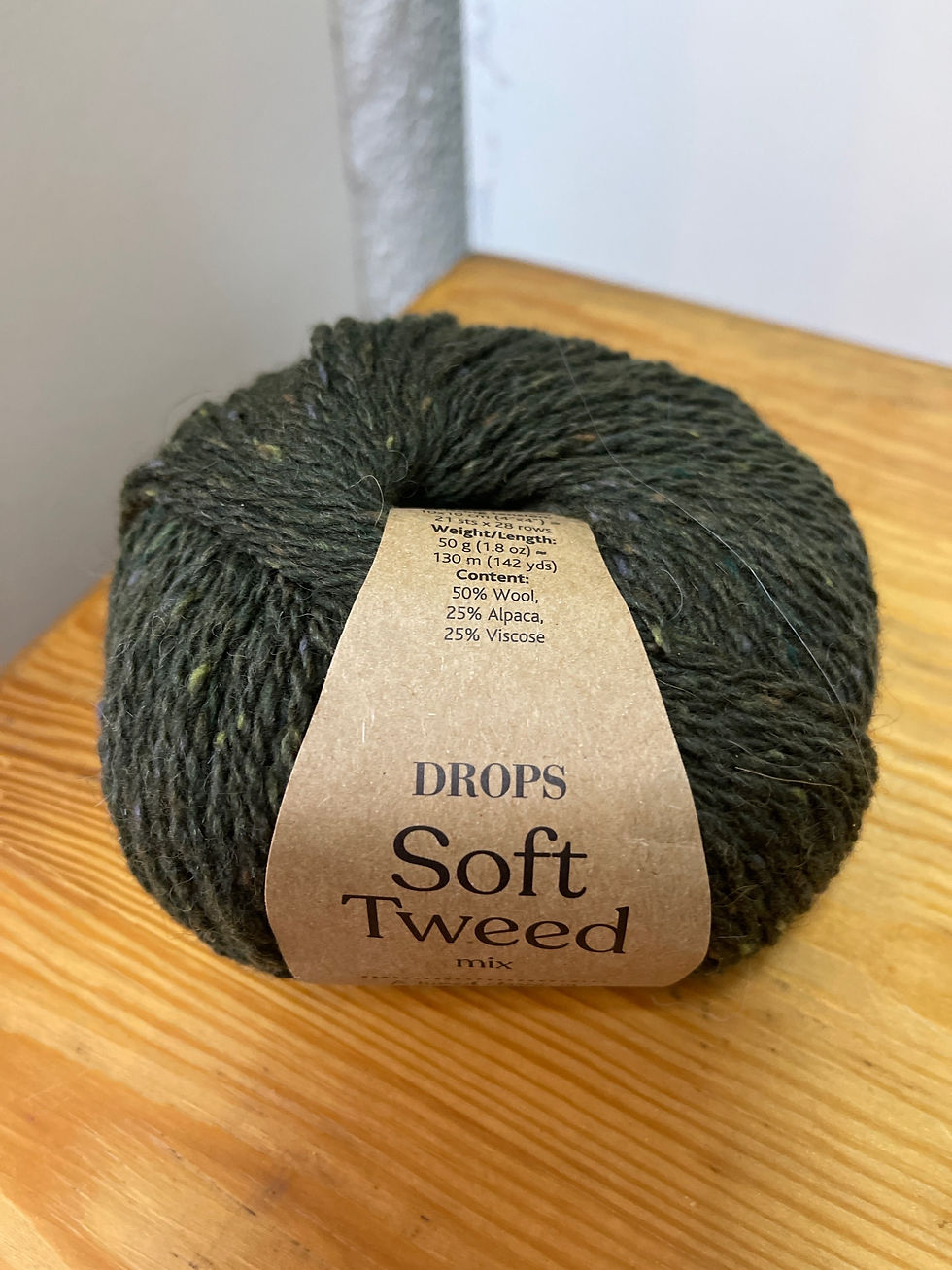 DROPS Soft Tweed tarta de espinacas mix 17