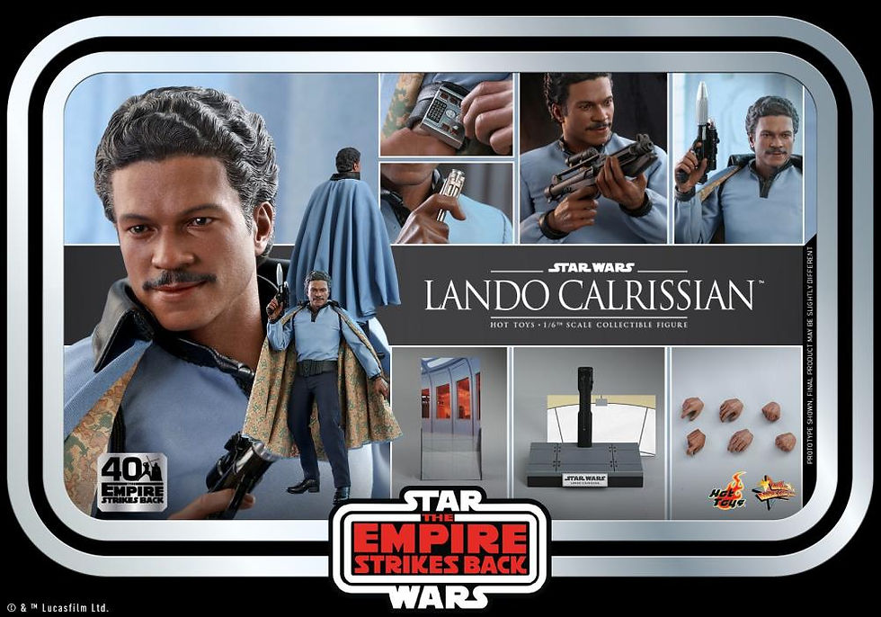 Thumbnail: Star Wars - Hot Toys MMS588 Lando Calrissian 1/6 Action Figure
