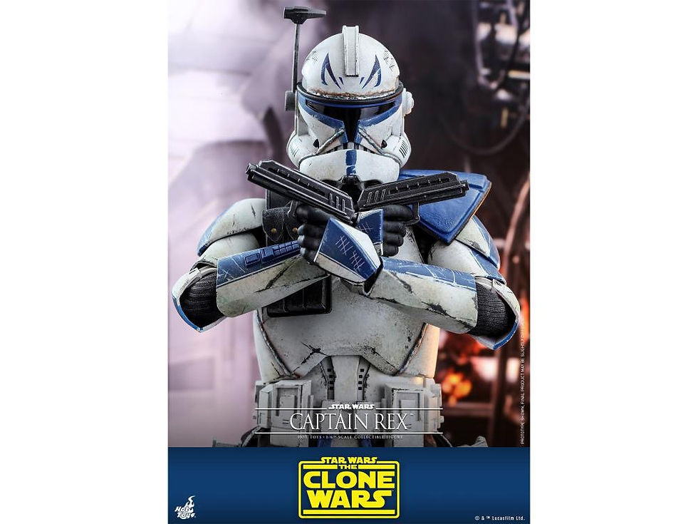Thumbnail: Star Wars: The Clone Wars - Hot Toys TMS018 Captain Rex 1/6 Action Figure
