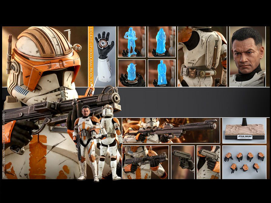 Thumbnail: Star Wars Revenge of the Sith - Hot Toys MMS524 Commander Cody 1/6 Action Figure