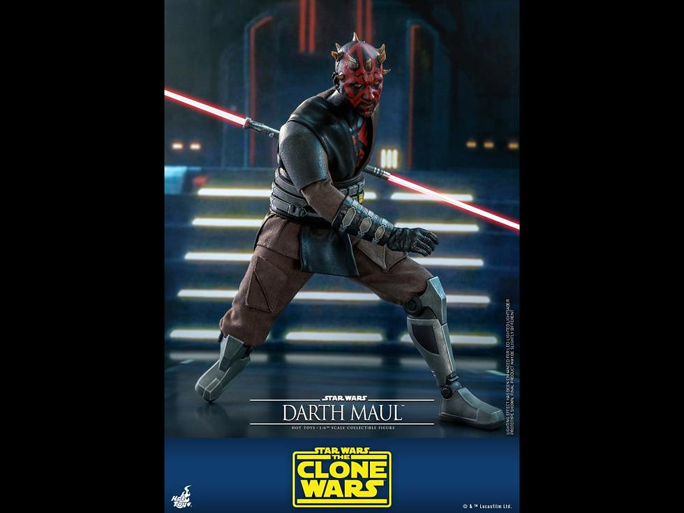 Thumbnail: Star Wars: The Clone Wars - Hot Toys TMS024 Darth Maul 1/6 Action Figure
