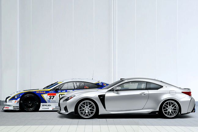 Thumbnail: Suitable For Lexus RCF - TOMS Racing Style Side Skirts