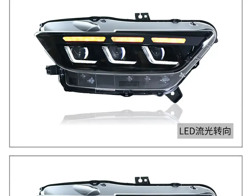 Ford Mustang 15-22 New Style Led Headlight