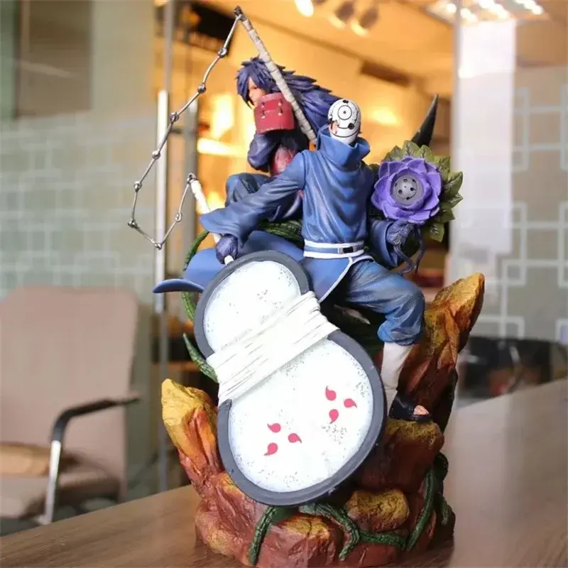 Thumbnail: Naruto Shippuden - SS Style Tobi / Obito & Madara Uchiha 1/7 PVC LED Figure