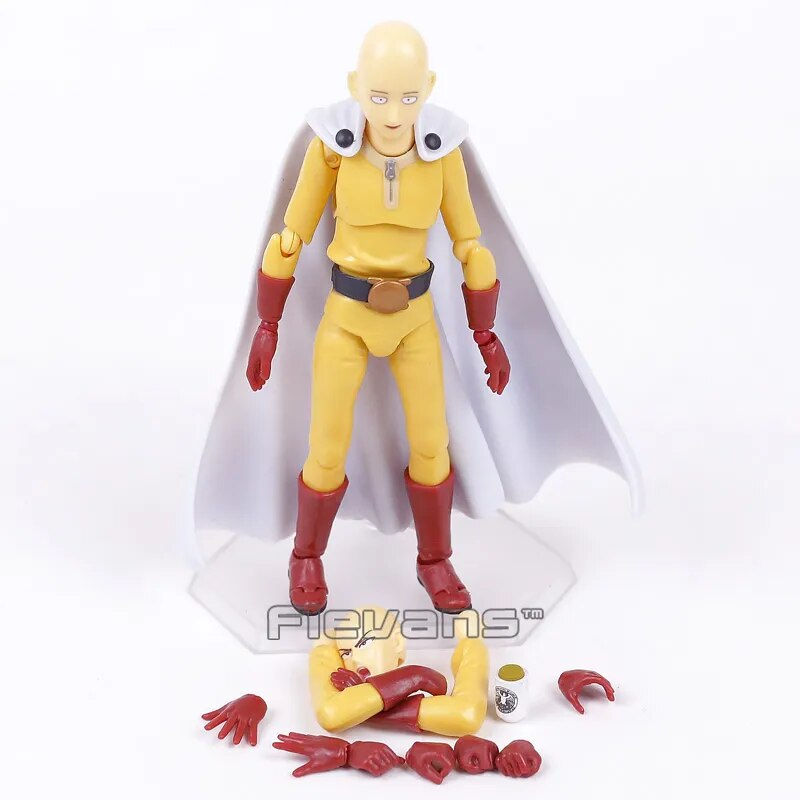 Thumbnail: One-Punch Man - figma Style Saitama 14cm Anime Action Figure