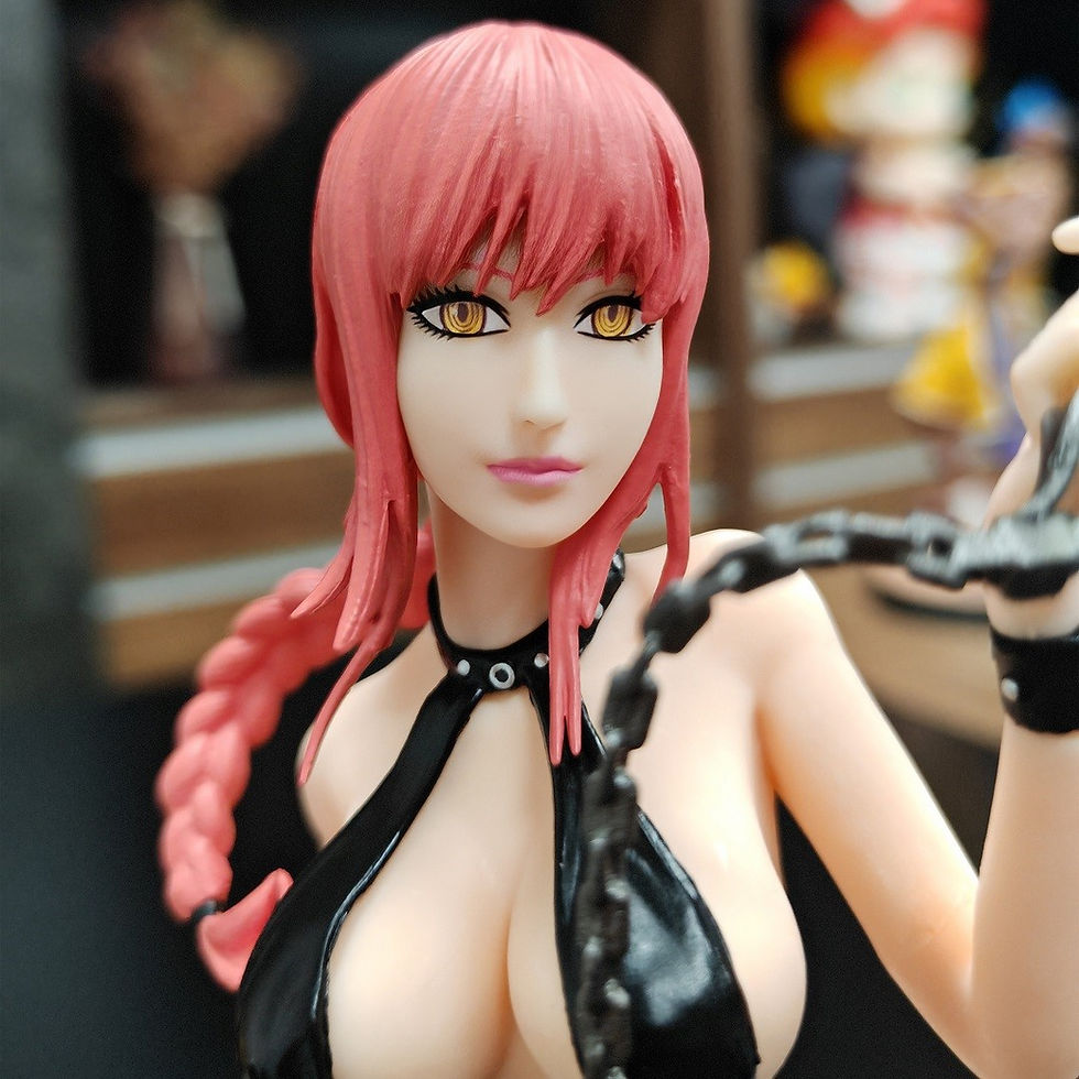 Thumbnail: Chainsaw Man - Makima & Pochita HBS Style 28cm 18+ PVC Anime Figure