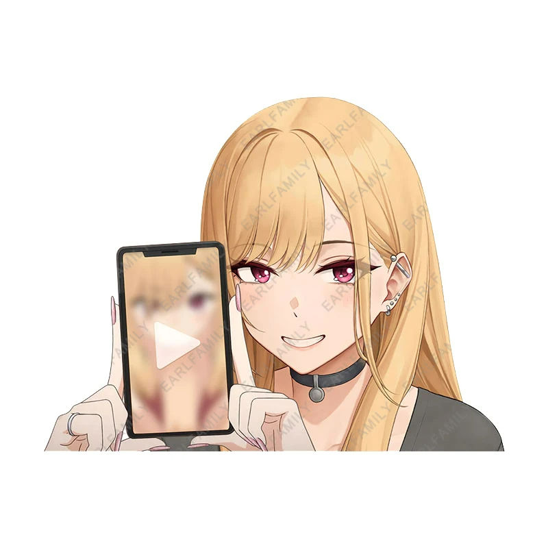 Thumbnail: My Dress-Up Darling - Marin Kitagawa Head Video 18+ Anime Sticker