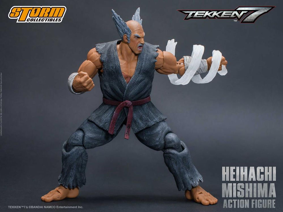 Thumbnail: Tekken 7 - Storm Collectibles Heihachi Mishima 1/12 Gaming Action Figure