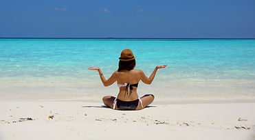 Woman On Beach