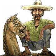 Ilustração de Sérgio Palmiro para o livro "Lendas Brasileiras: Norte, Nordeste e Sudeste” de José Arrabal, Paulinas