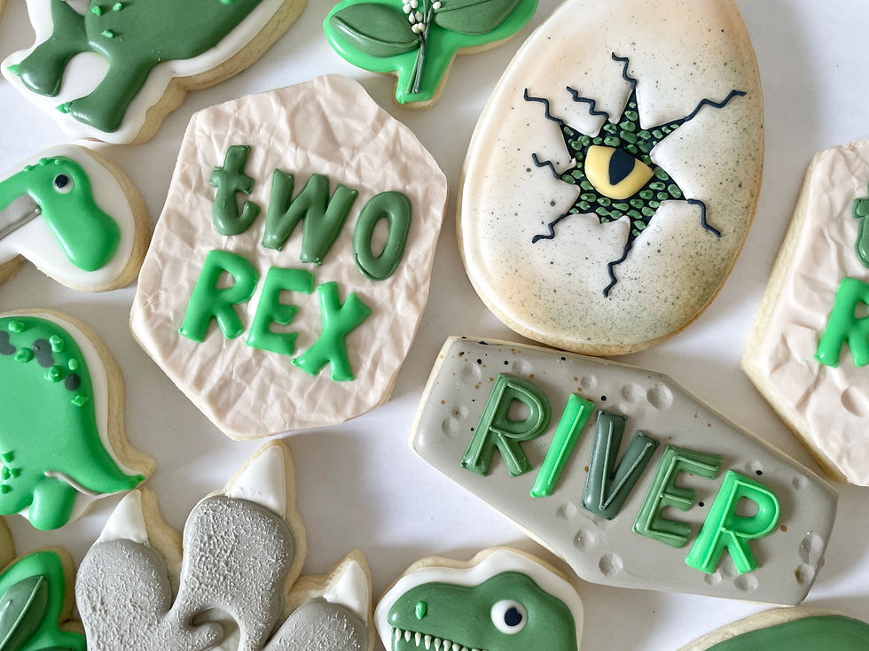 Miniatura: Two Rex 🦖 Dinosaur Birthday