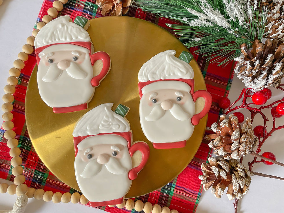 Thumbnail: Santa Mug Cookie