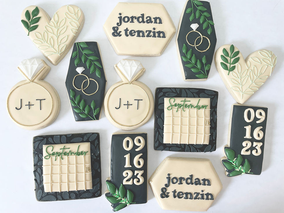 Thumbnail: Greenery Bridal Set