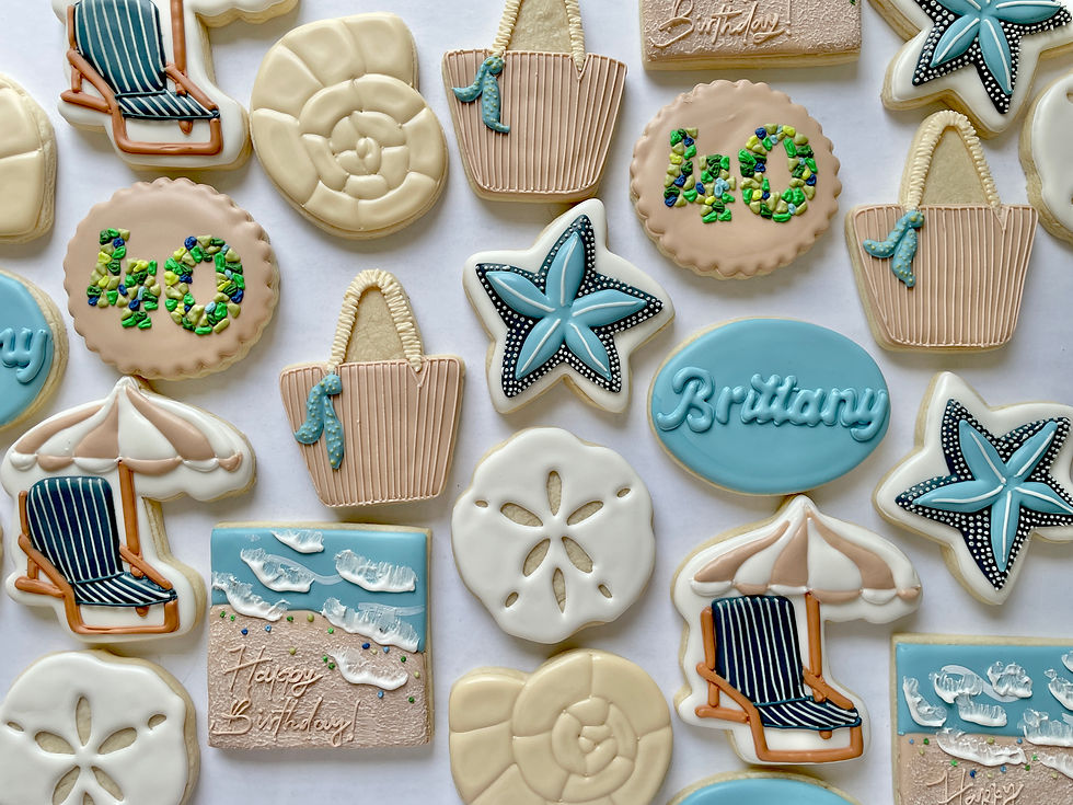 Miniatura: Sea Glass Beach Birthday