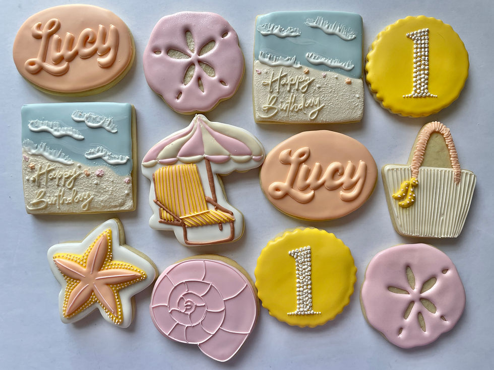 Miniatura: Sea Glass Beach Birthday