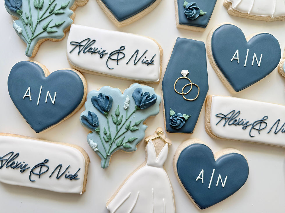 Miniatura: Classic Bridal Cookies