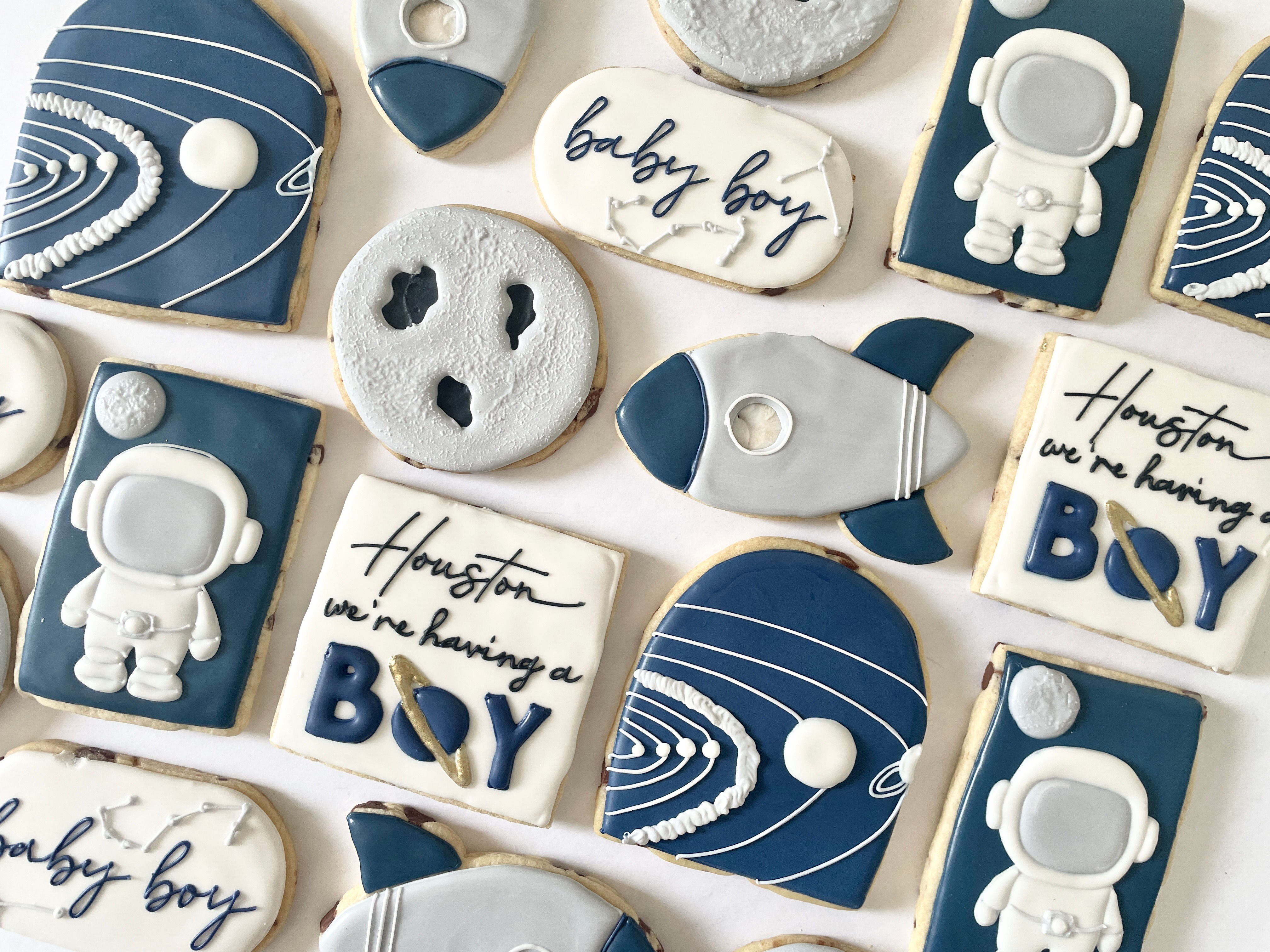 Houston, We're Having a Boy