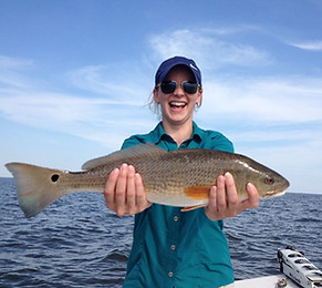 fairhope inshore fishing charter redfish