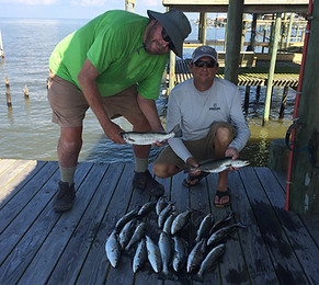 orange beach inshore fishing charter trout