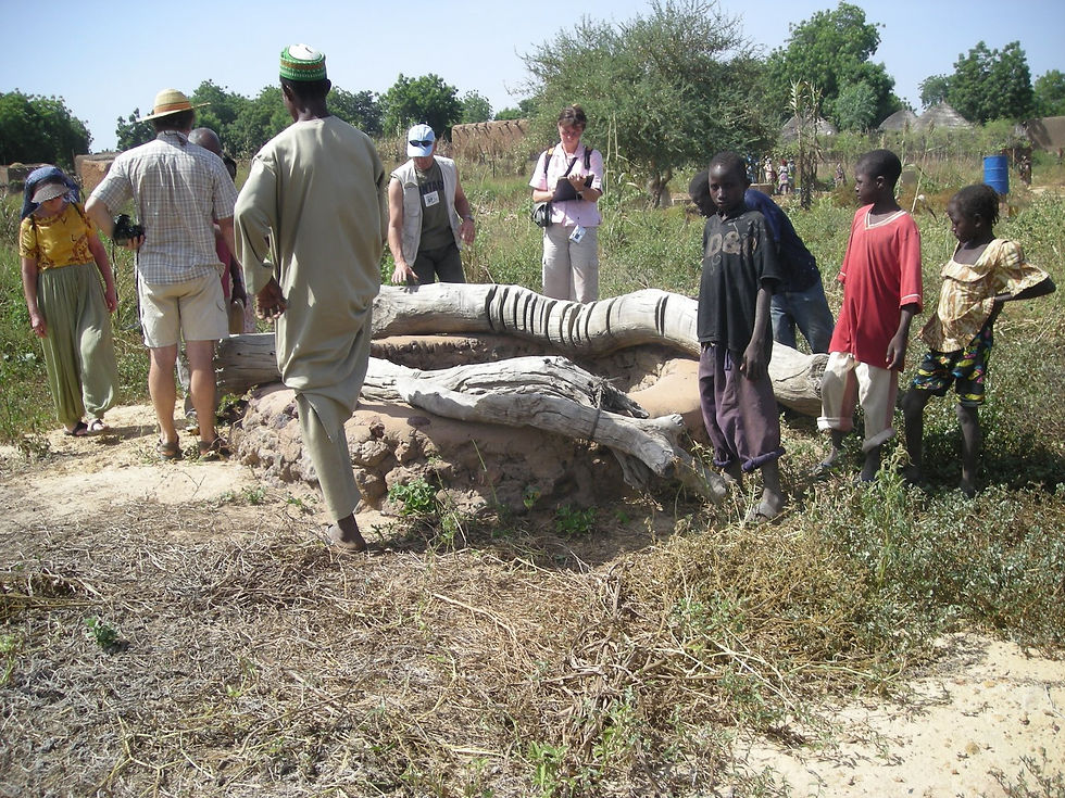 un puits tradi plus utilisé car risque d'effondrement