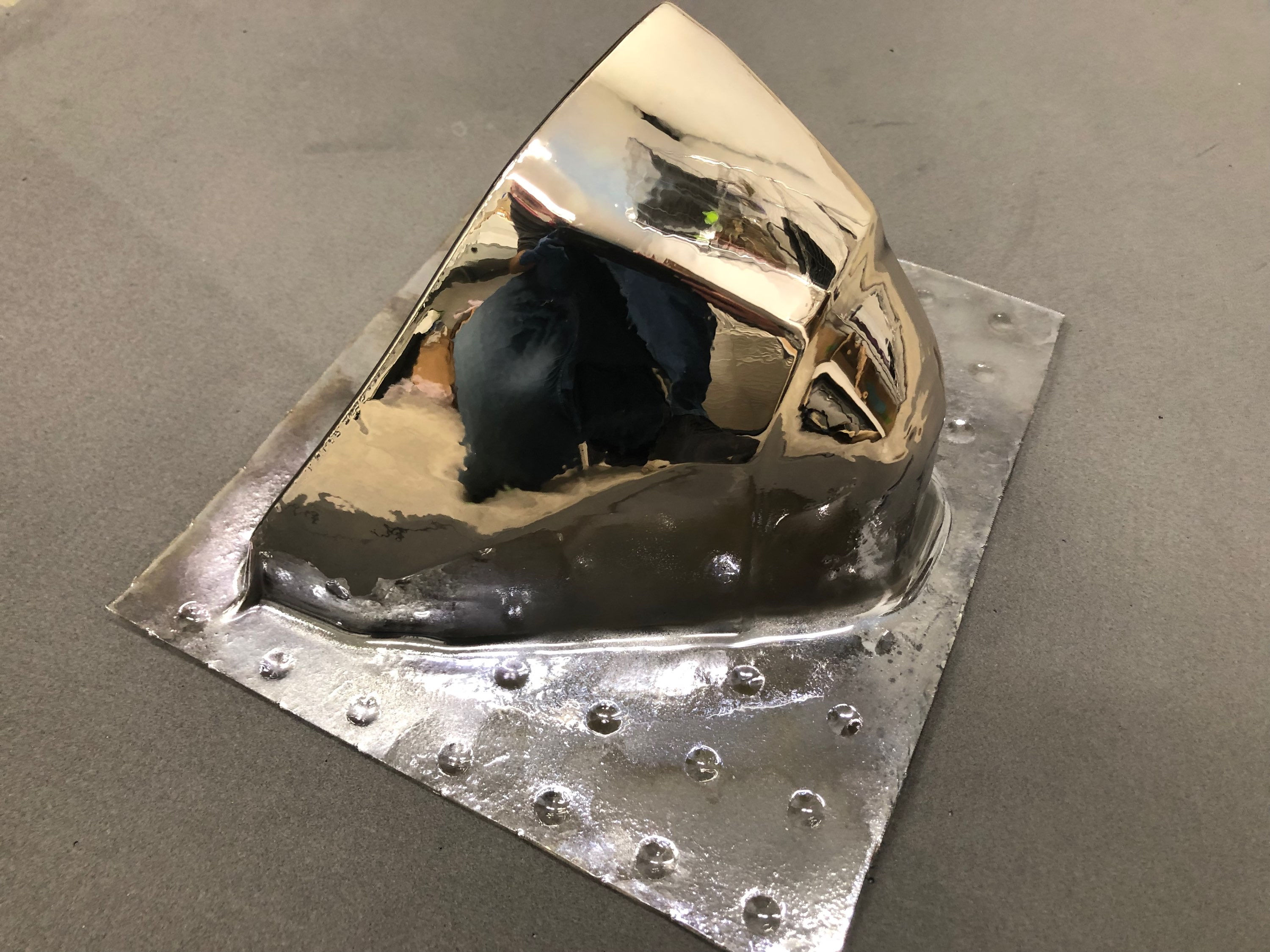 Custom Visor Chroming - Vacuum Formed