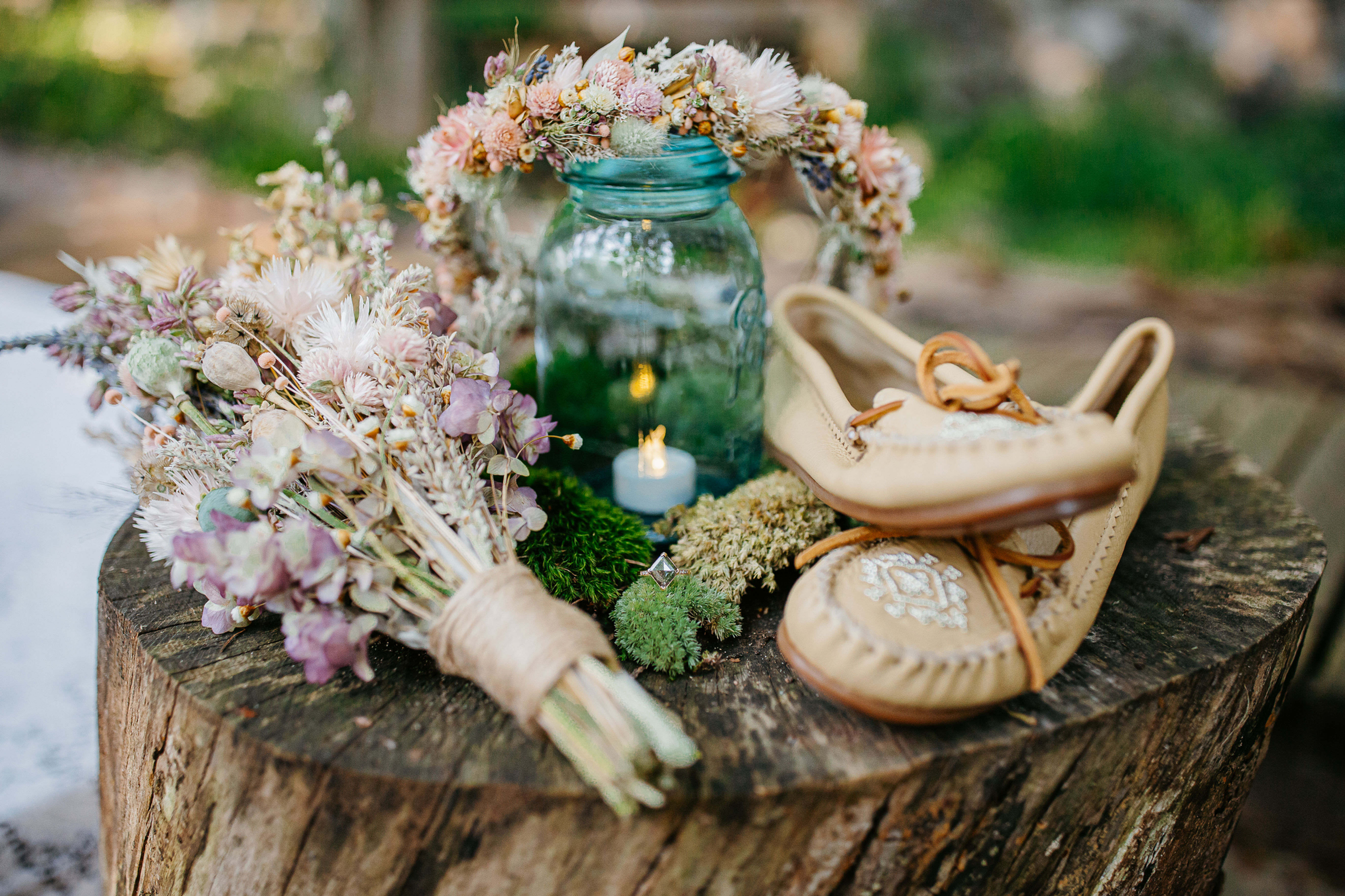 Dried Floral Elopement Package