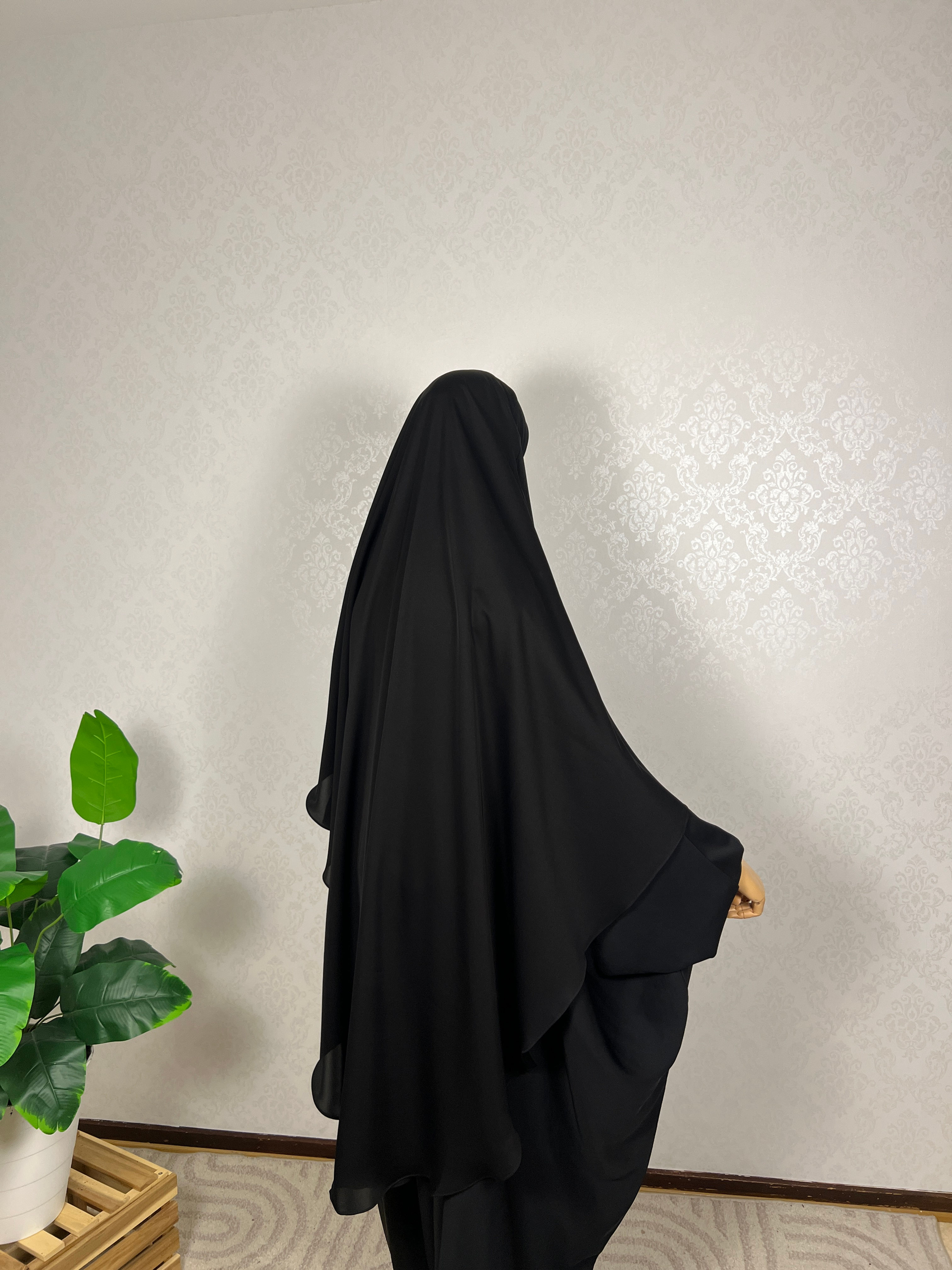 Khimar Hawa | Svart