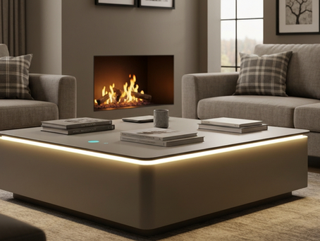 Smart Coffee Table and Charging Station, A Modern Must-Have