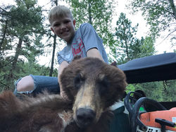 Young hunter harvests black bear