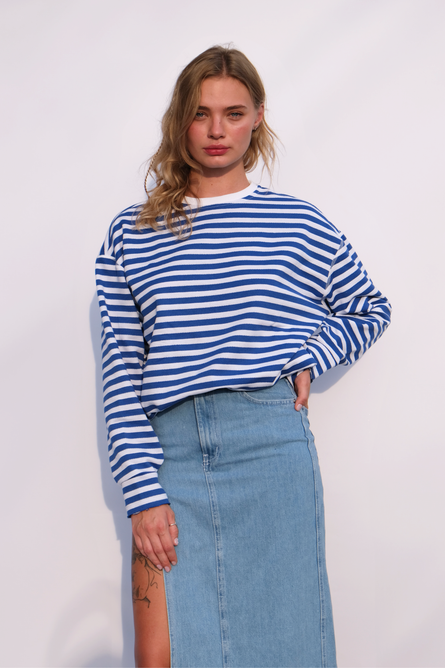 Лонгслів Solid+ смугастий