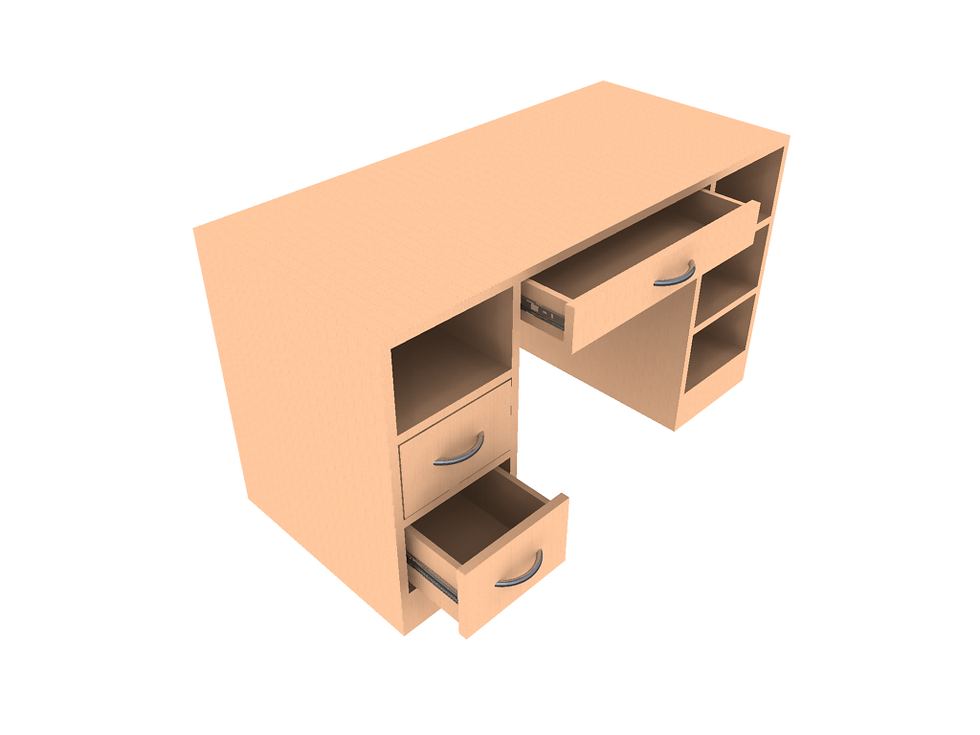 Miniatura: Escritorio Infantil. Mod. 01