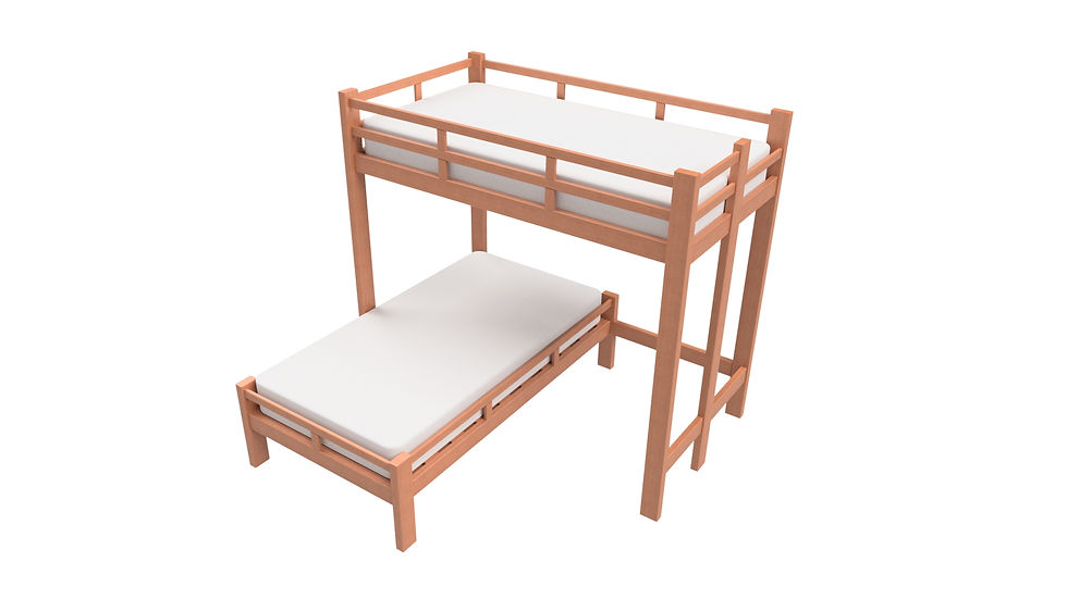 Miniatura: Youth Room Set / Juego de Hab. Juvenil. Mod. 01-A (Project in process)