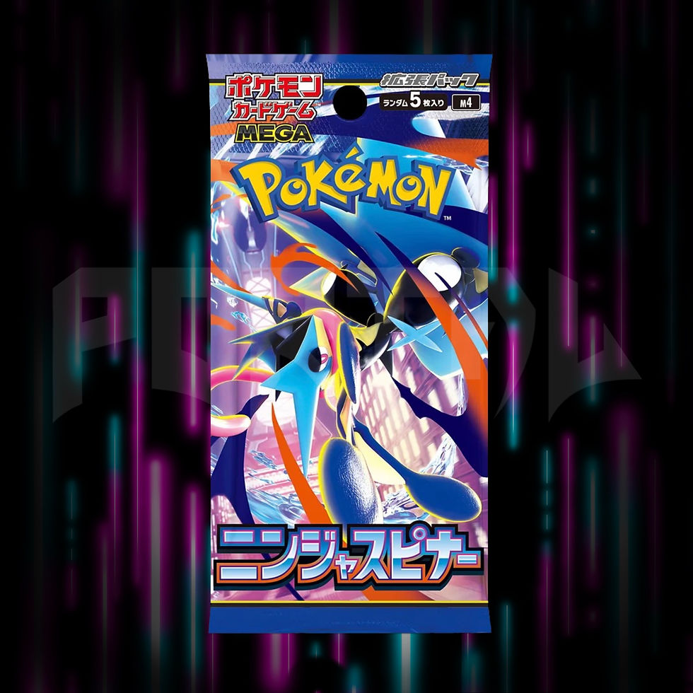 Pokemon - Mega Evolution - Ninja Spinner - m4 - Japanese Booster Pack
