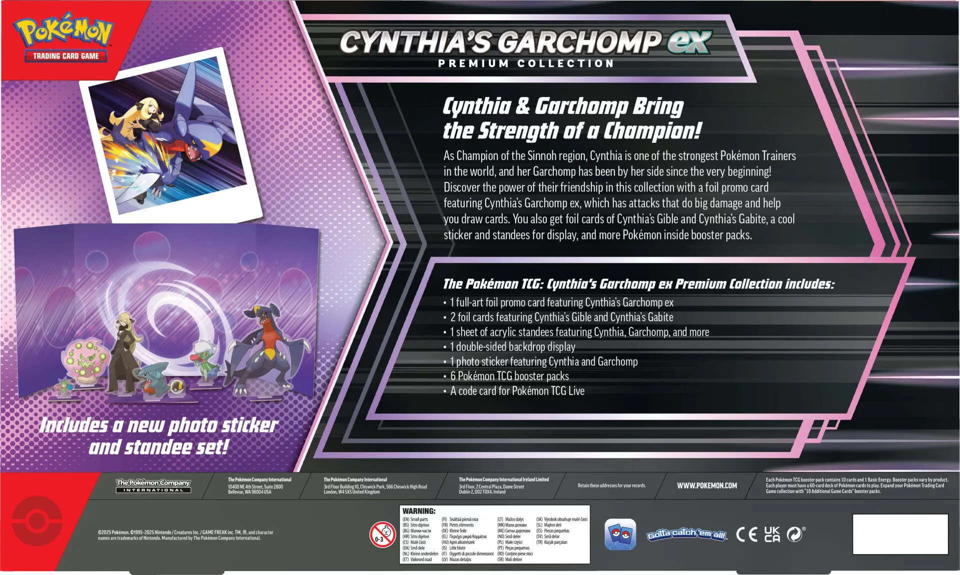 Cynthia's garchomp ex