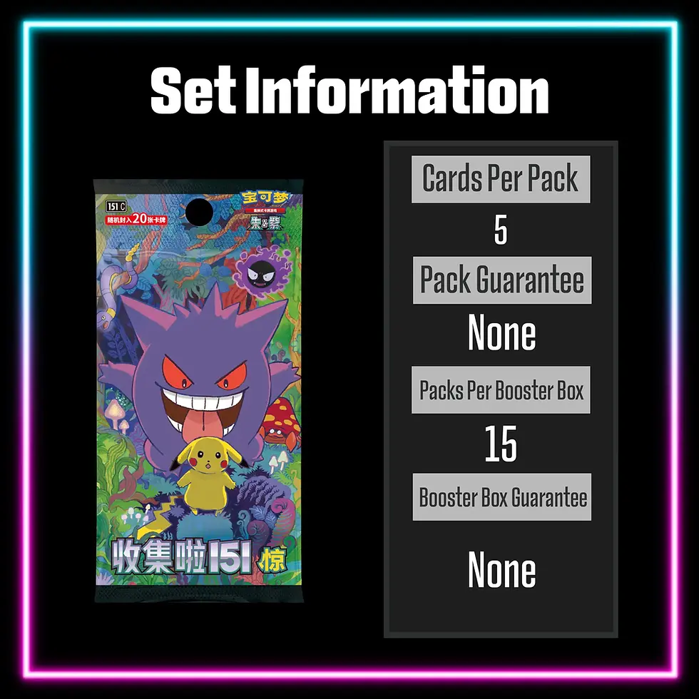 Thumbnail: Pokemon - Collect 151 Surprise - 151C - Simplified - Chinese Slim Booster Pack