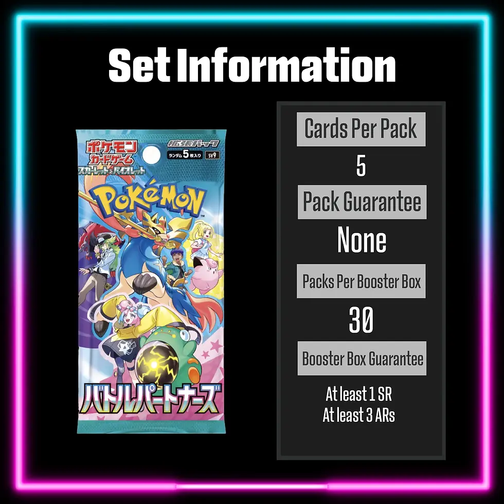 Thumbnail: Pokemon - Scarlet & Violet - Battle Partners - sv9 - Japanese Booster Box